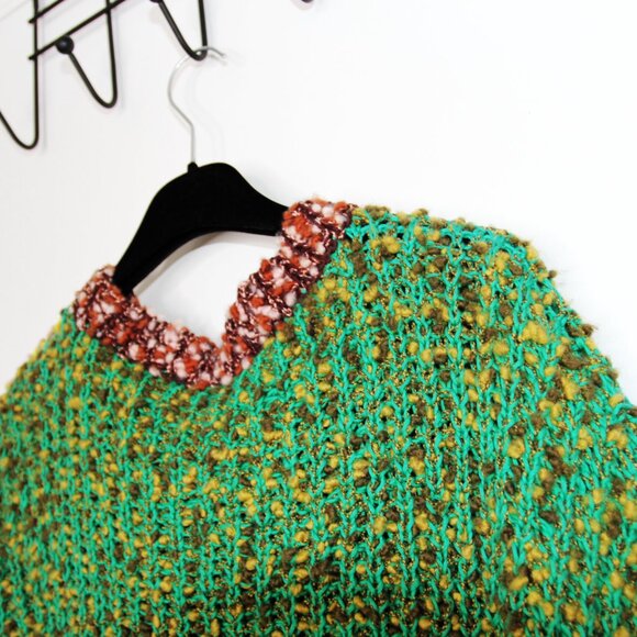 BNWT AW21 J.W.ANDERSON ANCHOR PATCHWORK SWEATER L - Picture 5 of 12